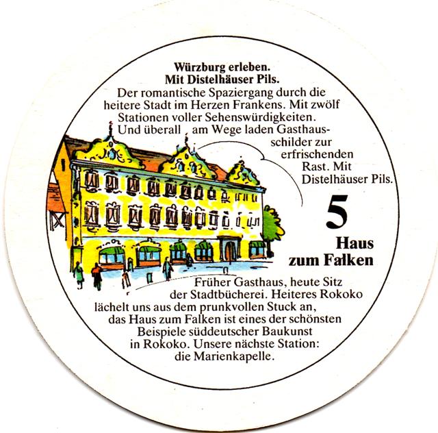 tauberbischofsheim tbb-bw distel würz 5b (rund215-5 haus zum falken)